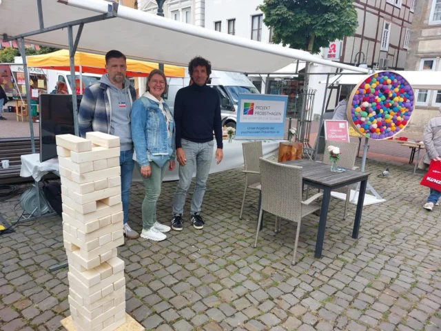 Heute am Samstag den 14.09.24 feiern wir auf dem Marktplatz Stadthagen das „Fest der Begegnung“ anlässlich des 75 Jährigen Bestehen des Paritätischen Wohlfahrtsverband Niedersachsen. 
Auch wir waren mit vor Ort und freuen uns über die tolle Organisation des Kreisverband Schaumburg.