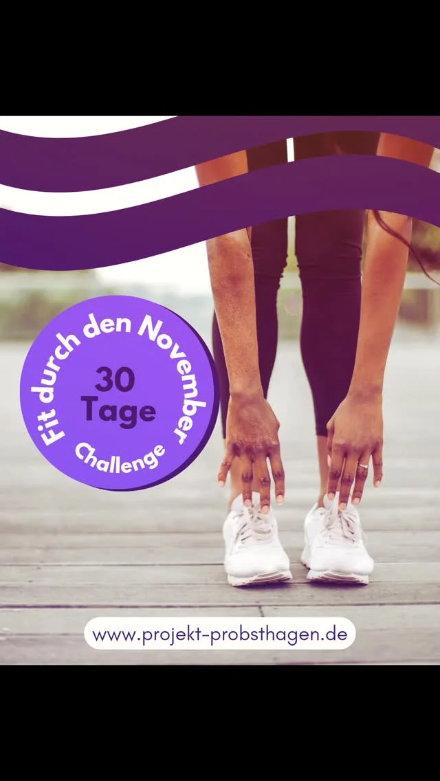 Diesen Samstag geht es los 💪
Zum Start der "Fit im November" Challange stellen wir euch die kreativen Gruppennamen der Teilnehmer vom Bruchhof vor.
Vergesst nicht, ihr könnt den aktuellen Fortschritt, auf der Seite www.projekt-probsthagen.de verfolgen. 
#challenge #november #novemberchallange #zusammenhalt #gruppe #projekt-probsthagen
