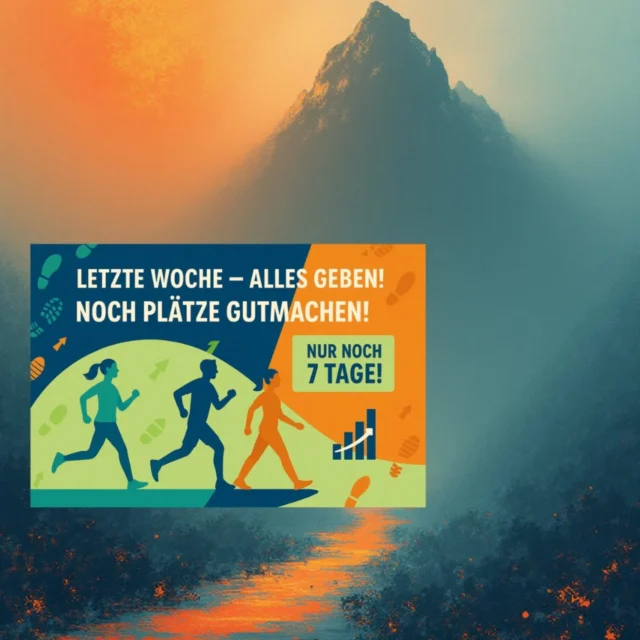 Die letzte Woche der " Fit durch den November,  Schritte Challange " ist angebrochen. 
Es gibt bereits klare Favoriten. 
Die Siegerehrung findet nächste Woche statt. 

#gemeinsamgegendepression #gemeinsamsindwirstark 
#schrittechallenge 
#schrittezählen
