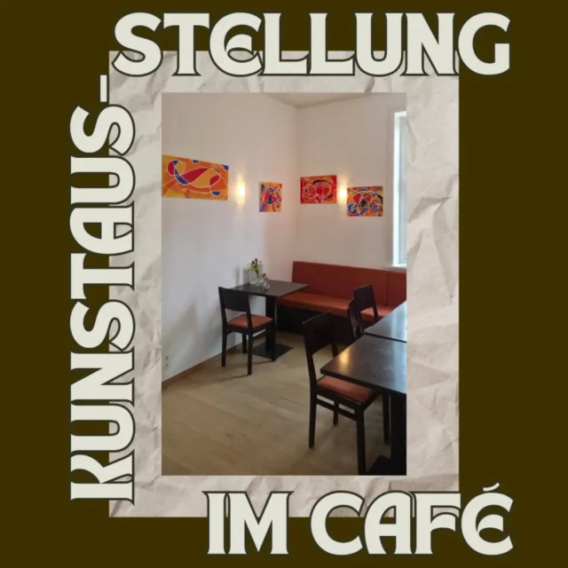 Aktuell stellen wir die Werke von Ruben Habenicht in unserem Café aus. Zusammen mit dem aktuell gutem Wetter und der gemütlichen Atmosphäre unseres Cafés ein perfekter Ort zum entspannen 

#café #kunstausstellung #Kunst #sonnegenießen